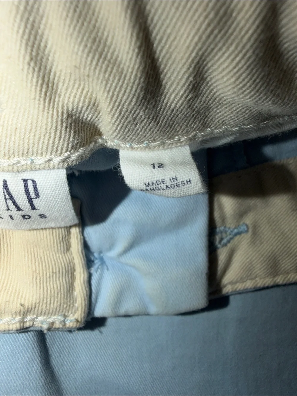 Boy’s Light Blue Cotton Chino Shorts
